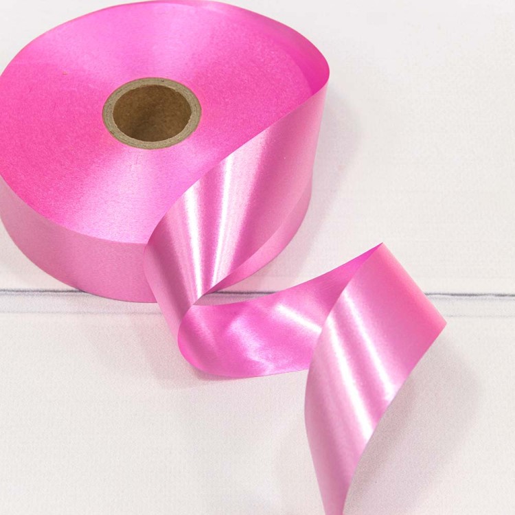 589-30/22 Лента Полипропилен 3см*100ярд Розовый-3 1/5 1/80