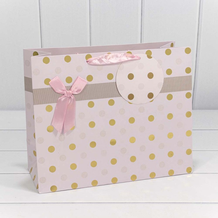 000154CA Пакет подарочный "Леди" с тиснением (микс) 32*26*13 см 230г 1/20 1/240