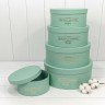 720886/7 Коробки Круглые Набор 1/5 31*12,5 "Beautiful Flowers" Зеленовато-голубой 1/8 720886/7 Коробки Круглые Набор 1/5 31*12,5 "Beautiful Flowers" Зеленовато-голубой 1/8