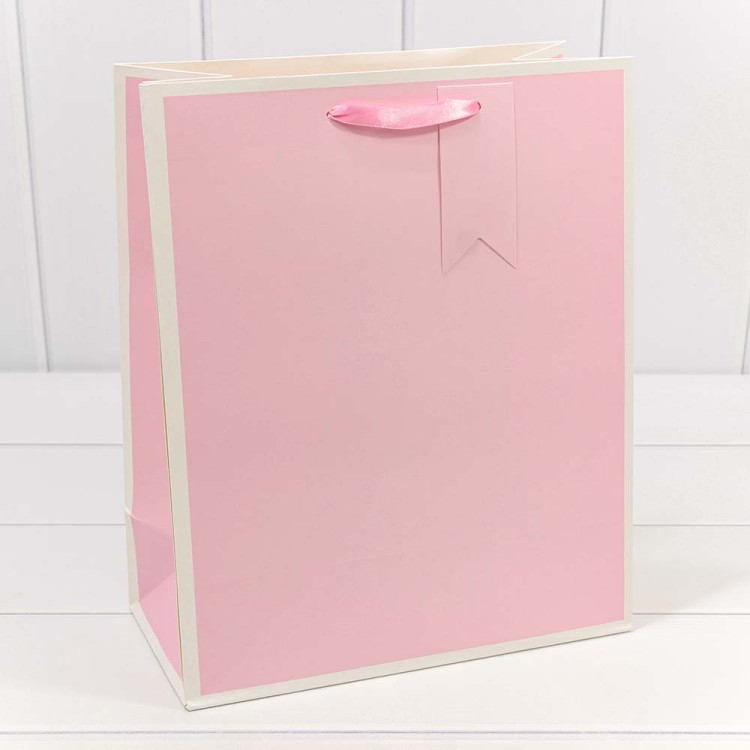 000169C Пакет подарочный Однотонный в рамке (микс) 26*32*13 210г 1/20 1/240