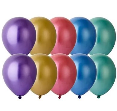 1111-1206 Шарики Хром 30см 10шт 1111-1206 Шарики Хром 30см 10шт