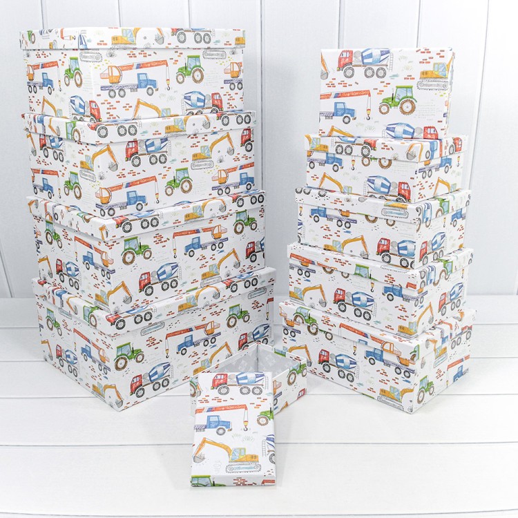 721604/2564 Коробки Прямоугольные Набор 1/10 34*26*15,3 "Детский"-2564 1/6