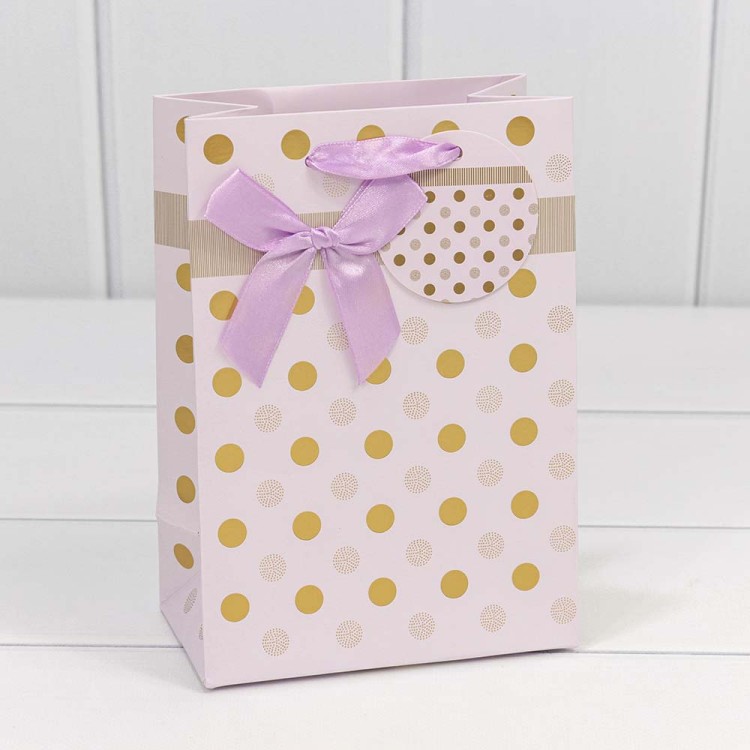 000154G Пакет подарочный "Леди" с тиснением (микс) 14*20*7 230г 1/20 1/480