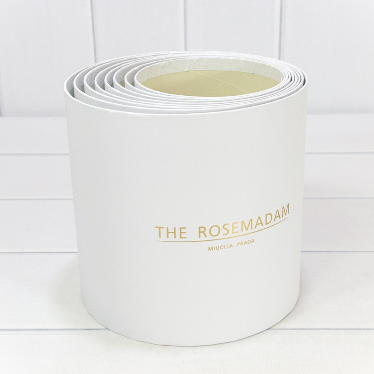 720835/7 Коробки Цилиндр Набор 1/8 19,5*19 без крышки "The Rosemadam" Белый 1/6
