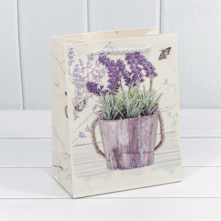 000189E Пакет подарочный "Лаванда" (микс 189) 18*23*10 210г 1/20 1/360