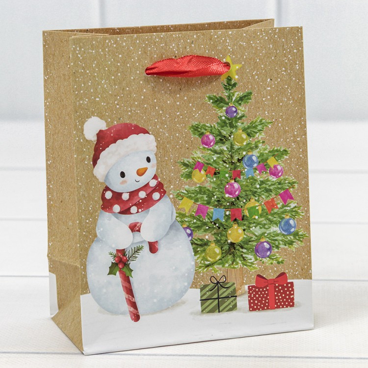 300430H Пакет подарочный "Новый год" (микс 430) 12*15*6,7 128г 1/20 1/600