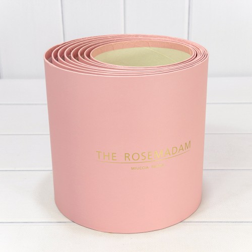 720835/5 Коробки Цилиндр Набор 1/8 19,5*19 без крышки "The Rosemadam" Розовый 1/6