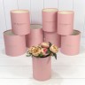 720835/5 Коробки Цилиндр Набор 1/8 19,5*19 без крышки "The Rosemadam" Розовый 1/6