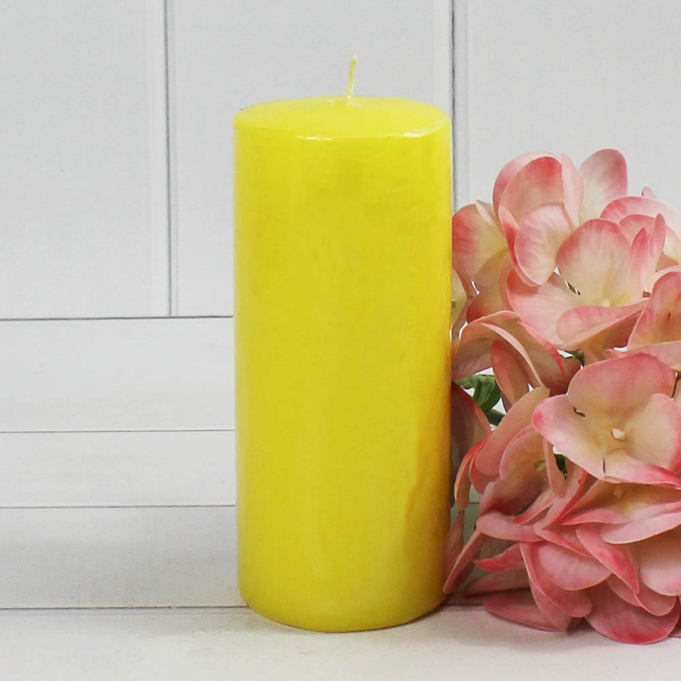 1381590900 Цилиндр 50 Н100 свеча парафиновая, лимон, шт