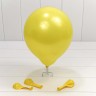 12200/9 Шарики воздушные из латекса "Пастель" 10"/25см (100 шт.) 2,2г Жёлтый 1/70 