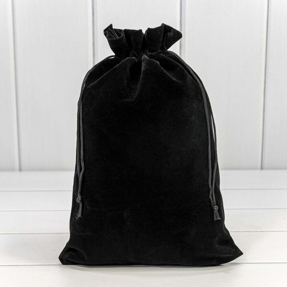 000811K/1 Мешочки бархатные 20*30 Чёрный 1/25 1/500 000811K/1 Мешочки бархатные 20*30 Чёрный 1/25 1/500