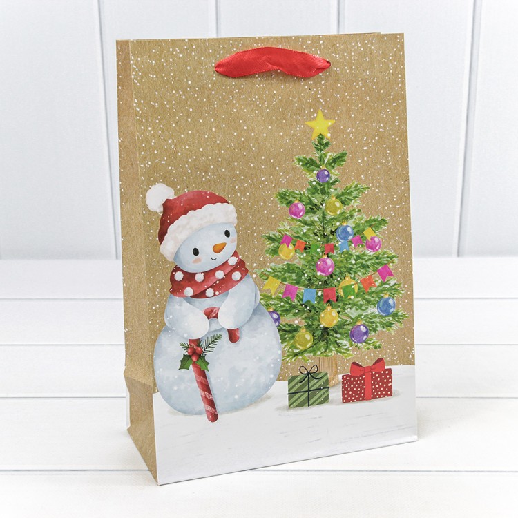 300430K Пакет подарочный "Новый год" (микс 430) 20*30*10 128г 1/20 1/360