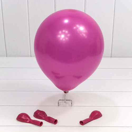 12200/6 Шарики воздушные из латекса "Пастель" 10"/25см (100 шт.) 2,2г Пурпурный 1/70 