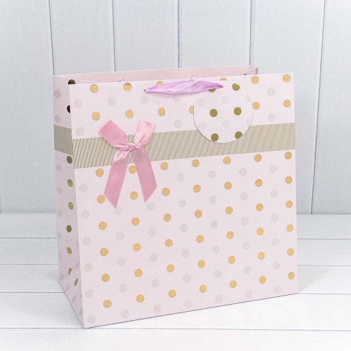 000154X Пакет подарочный "Леди" с тиснением (микс) 37*37*20 230г 1/20 1/120 