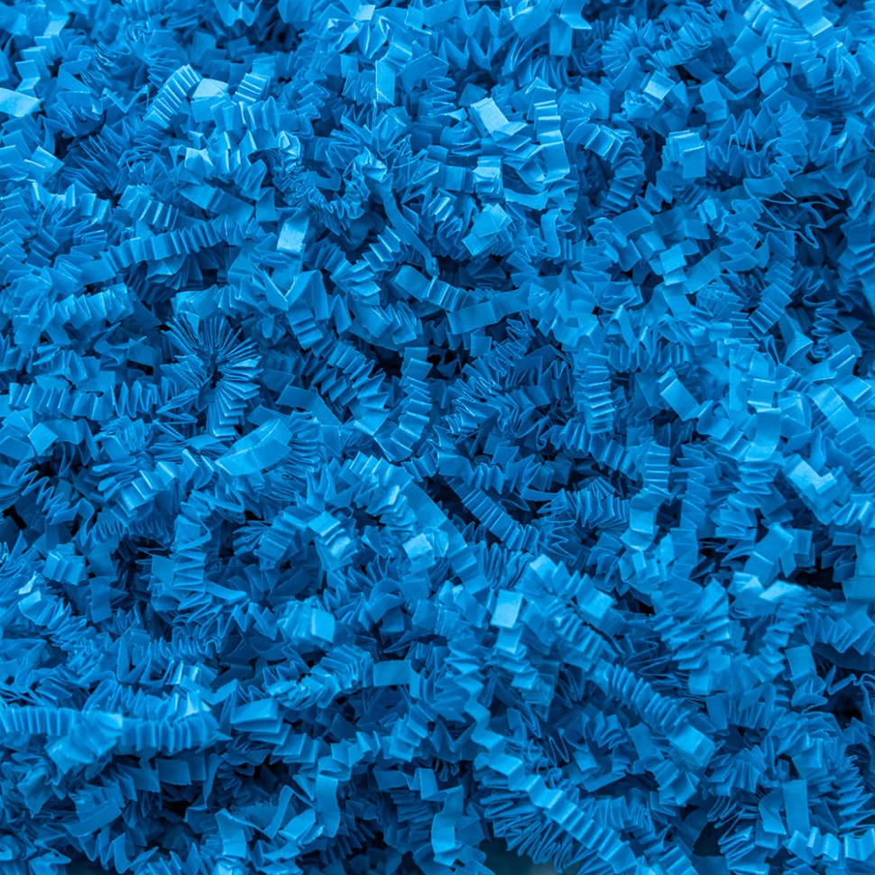 005033 Наполнитель Бумажный Пергамент Синий 100г 1/50