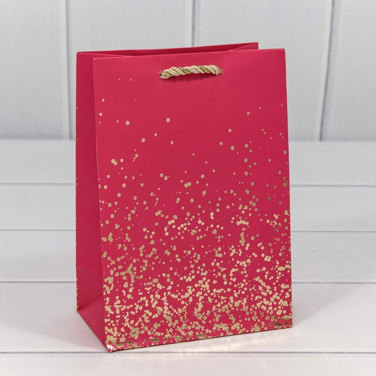 300368C Пакет подарочный "Золотые вкрапления" (микс) 26*32*12 230г 1/20 1/240