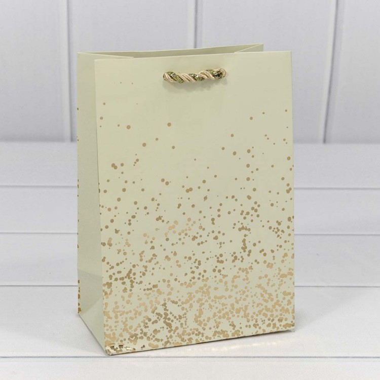 300368C Пакет подарочный "Золотые вкрапления" (микс) 26*32*12 230г 1/20 1/240