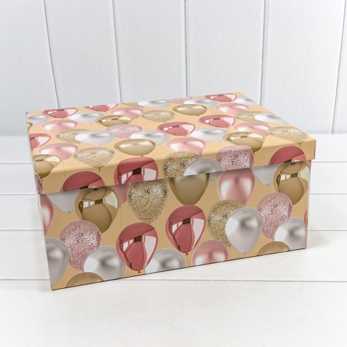 721604/2481 Коробки Прямоугольные Набор 1/10 34*26*15,3 "Воздушные шарики"-2481 1/6