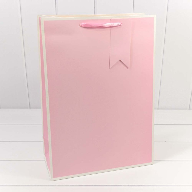 000169A Пакет подарочный Однотонный в рамке (микс) 32*45*15 230г 1/20 1/80