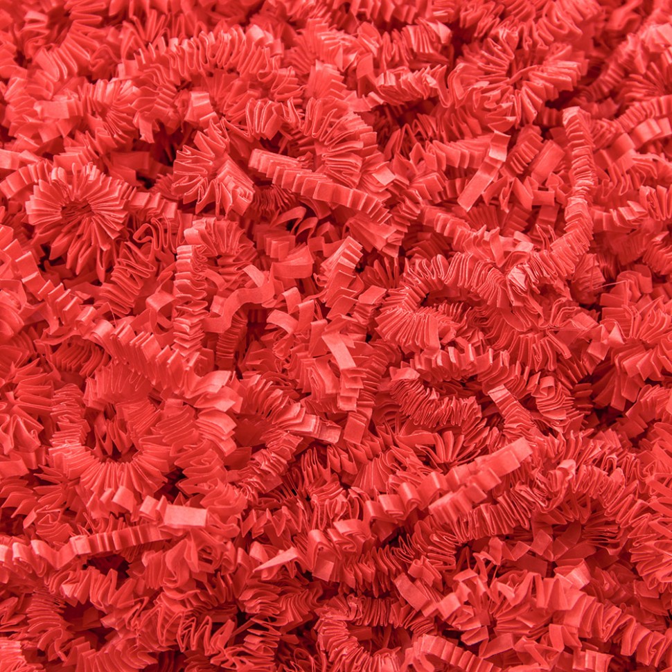 005034 Наполнитель Бумажный Пергамент Красный 100г 1/50