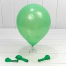 12200/2 Шарики воздушные из латекса "Пастель" 10"/25см (100 шт.) 2,2г Зелёный 1/70