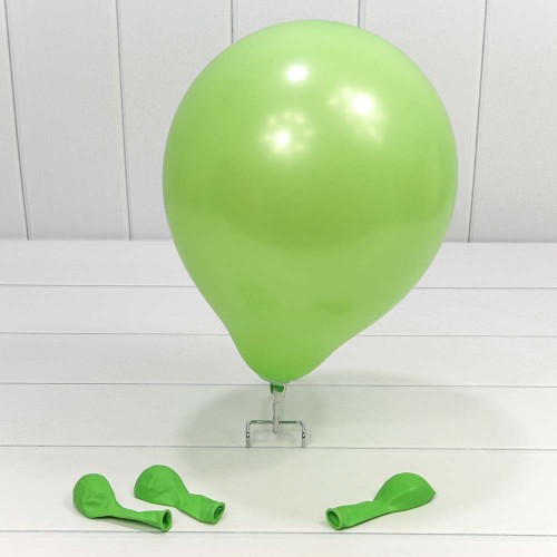 12200/1 Шарики воздушные из латекса "Пастель" 10"/25см (100 шт.) 2,2г Салатовый 1/70 