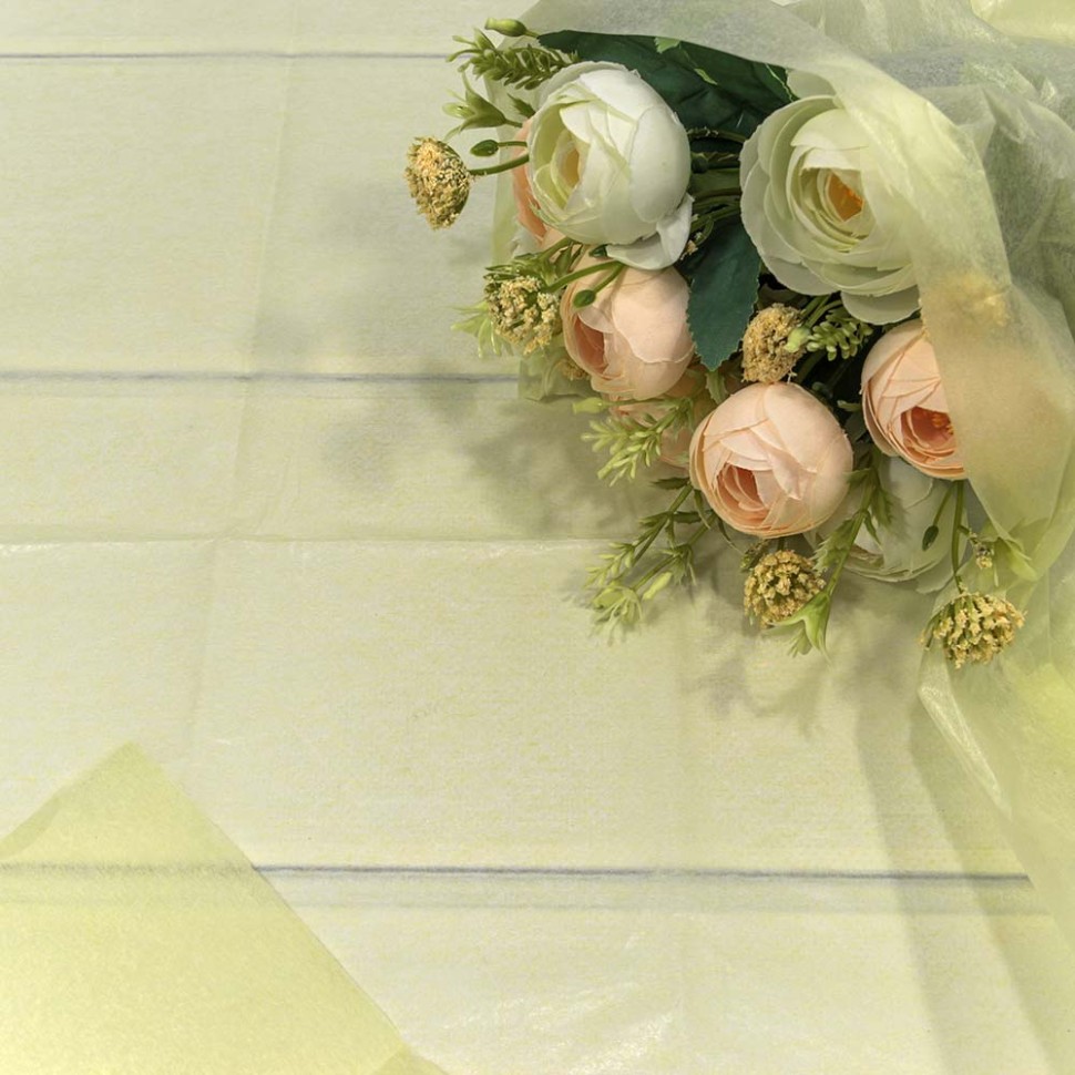 000100/24 Бумага в листах "Тишью" 50*66 (10 шт.) Бежевый 1/250 