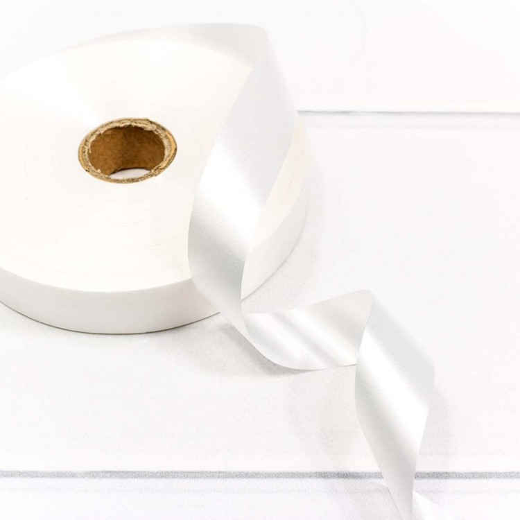 589-20/7 Лента полипропиленовая 2 см*100 ярд белый 1/10 1/120