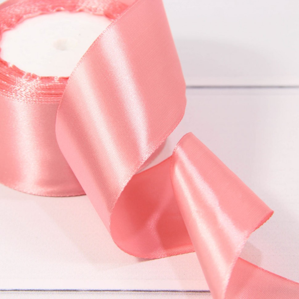 562-50/75 Лента атласная (сатин) 5 см*25 ярдов умеренный розовый 1/4 1/48 562-50/75 Лента атласная (сатин) 5 см*25 ярдов умеренный розовый 1/4 1/48