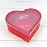 7209825/2 Коробки "Сердце" Набор 1/3 28*25,2*11 с прозрачной крышкой Красный 1/12 7209825/2 Коробки "Сердце" Набор 1/3 28*25,2*11 с прозрачной крышкой Красный 1/12