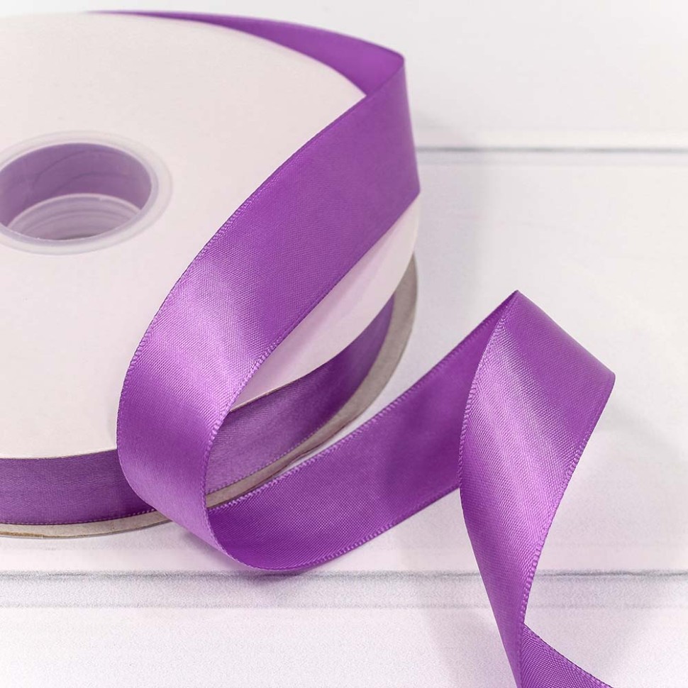 556-25/466 Лента Атласная Полиэстер класс А 2,5см*100ярд Фиолетовый 1/8 1/32 556-25/466 Лента Атласная Полиэстер класс А 2,5см*100ярд Фиолетовый 1/8 1/32