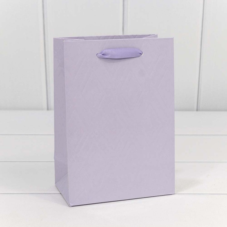 000156G/2 Пакет подарочный "Элегант" Сиреневый 14*20*8 230г 1/20 1/240