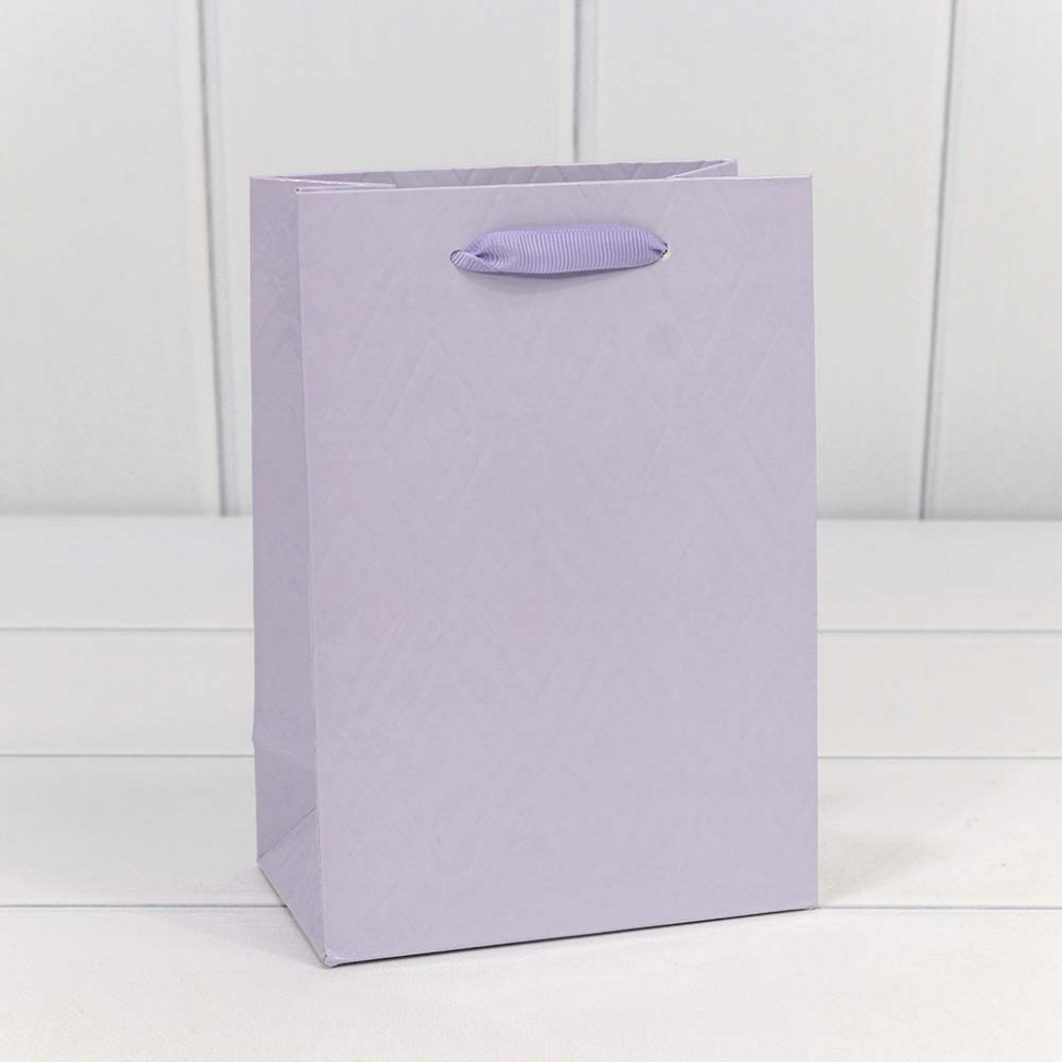000156G/2 Пакет подарочный "Элегант" Сиреневый 14*20*8 230г 1/20 1/240