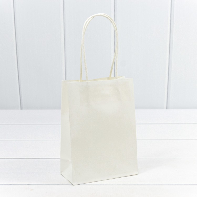 214H/1 Пакет подарочный Крафт Белый 12*15*6 120г 1/20 1/240