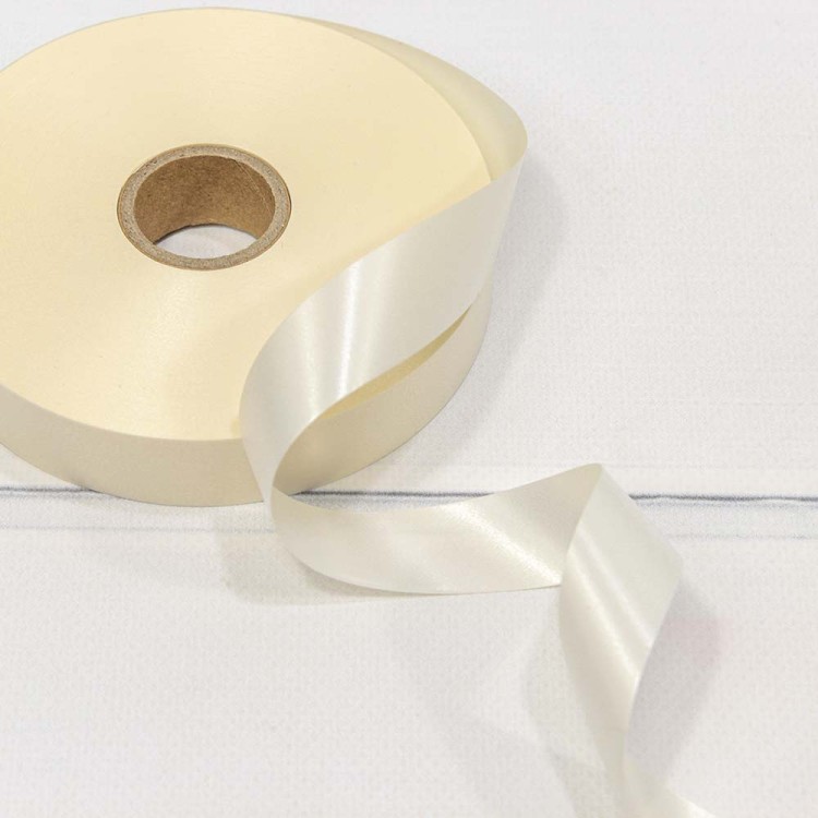 589-20/15 Лента Полипропилен 2см*100ярд Молочный 1/10 1/120
