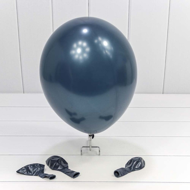 14400/10	Шарики воздушные из латекса "Макарун" 12"/30см (100 шт.) 2,8г Тёмно-синий 1/60
