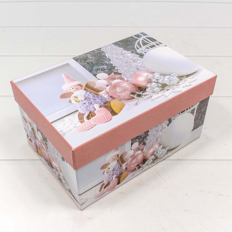 7303367/1682 Набор коробок 1/3 прямоугольный 22*15*11,5 см Ангел 1/36