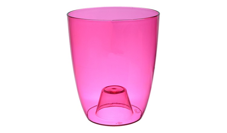 М3147/3 Кашпо ОРХИДЕЯ D125мм Розовый прозрачный М3147/3 Кашпо ОРХИДЕЯ D125мм Розовый прозрачный