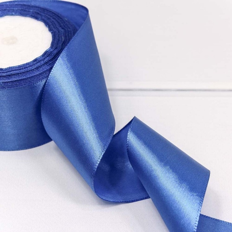 562-50/40 Лента Атласная Сатин 5см*25ярд Синий 1/4 1/160 562-50/40 Лента Атласная Сатин 5см*25ярд Синий 1/4 1/160