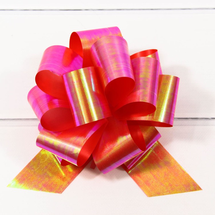 000537-50 Бант-шар 5 см Перламутровый "Репс" (микс) 1/50 1/1500