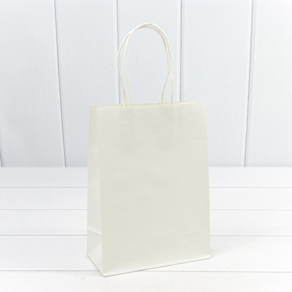 214E/1 Пакет подарочный Крафт Белый 16*22*8см 120г 1/20 1/360 214E/1 Пакет подарочный Крафт Белый 16*22*8см 120г 1/20 1/360