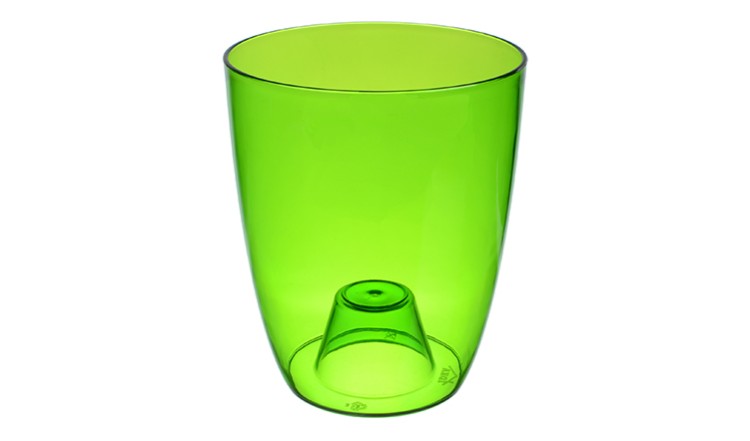 М3149/1 Кашпо ОРХИДЕЯ D160мм Зеленый прозрачный