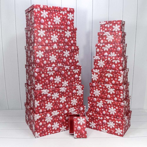 730902/2629 Коробки Прямоугольные Набор 1/15 42,5*33*17,6 "Новый год"-2629 1/2