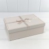 721633/2 Коробки Прямоугольные Набор 1/3 29*21*9,5 с бантом "Eternity" Пудровый 1/12