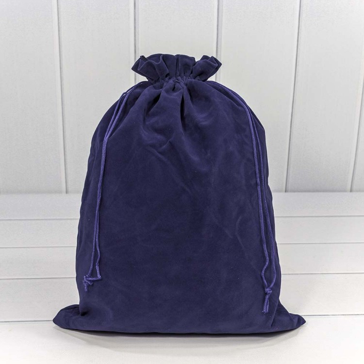 000811A/12 Мешочки бархатные 30*40 Синий 1/20 1/300