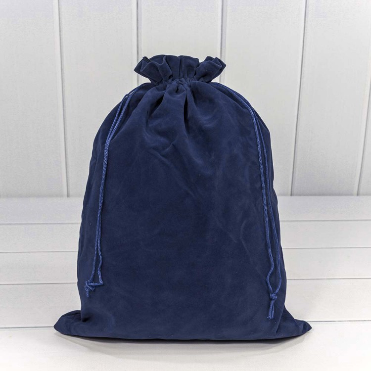 000811A/12 Мешочки бархатные 30*40 Синий 1/20 1/300