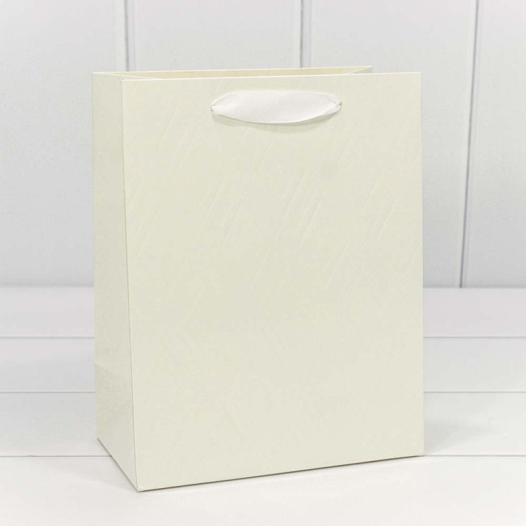 000156E/3 Пакет подарочный "Элегант" Белый 18*23*10 230г 1/20 1/160