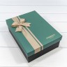 721175/1 Коробки Прямоугольные Набор 1/3 33,5*25*11,5 "Eternity" Зелёный/Чёрный 1/12