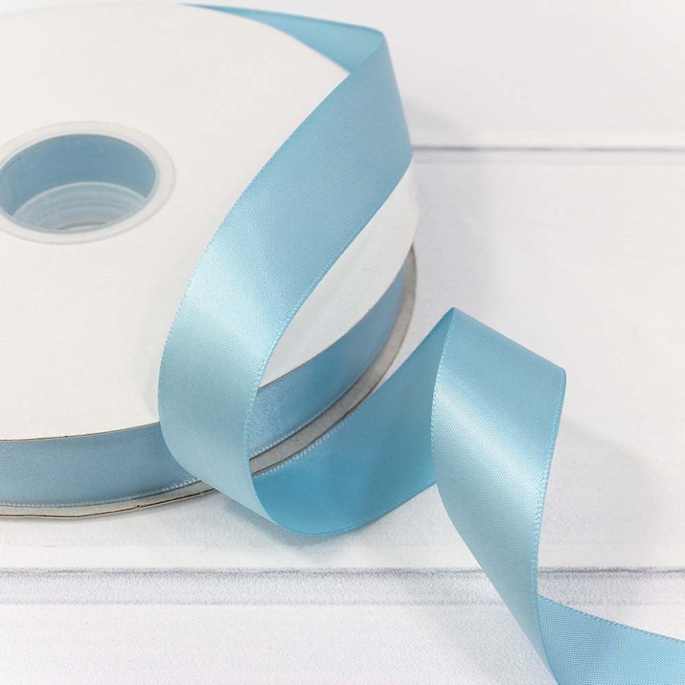 556-25/311 Лента Атласная Полиэстер класс А 2,5см*100ярд Голубой 1/8 1/32 556-25/311 Лента Атласная Полиэстер класс А 2,5см*100ярд Голубой 1/8 1/32