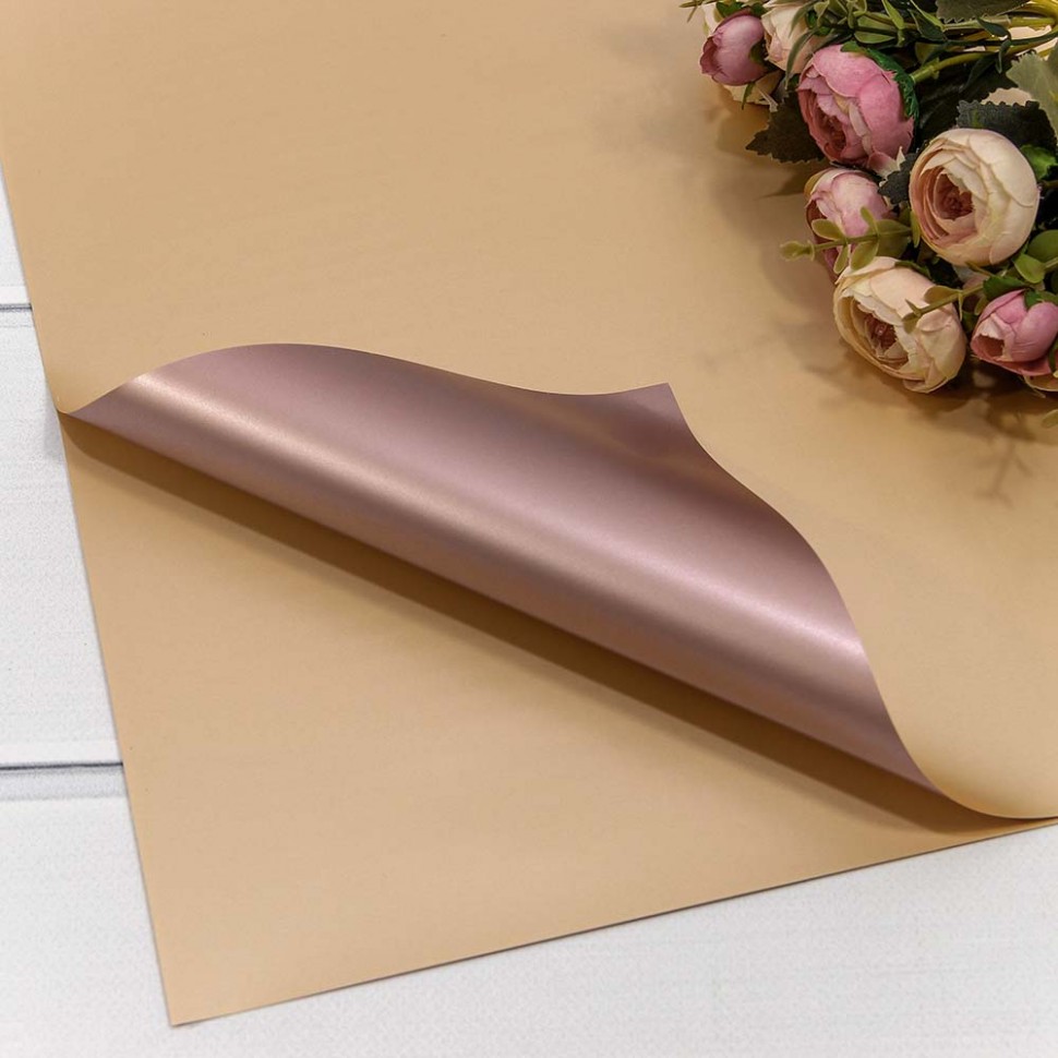 001364/3 Плёнка в листах 45*40 (20 шт.) глянцевая двухсторонняя 60мкм Розовый/Персиковый 1/100 001364/3 Плёнка в листах 45*40 (20 шт.) глянцевая двухсторонняя 60мкм Розовый/Персиковый 1/100